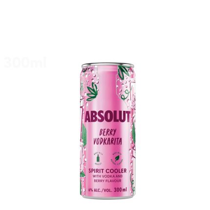 Absolut Berry Vodkarita 4 Pack