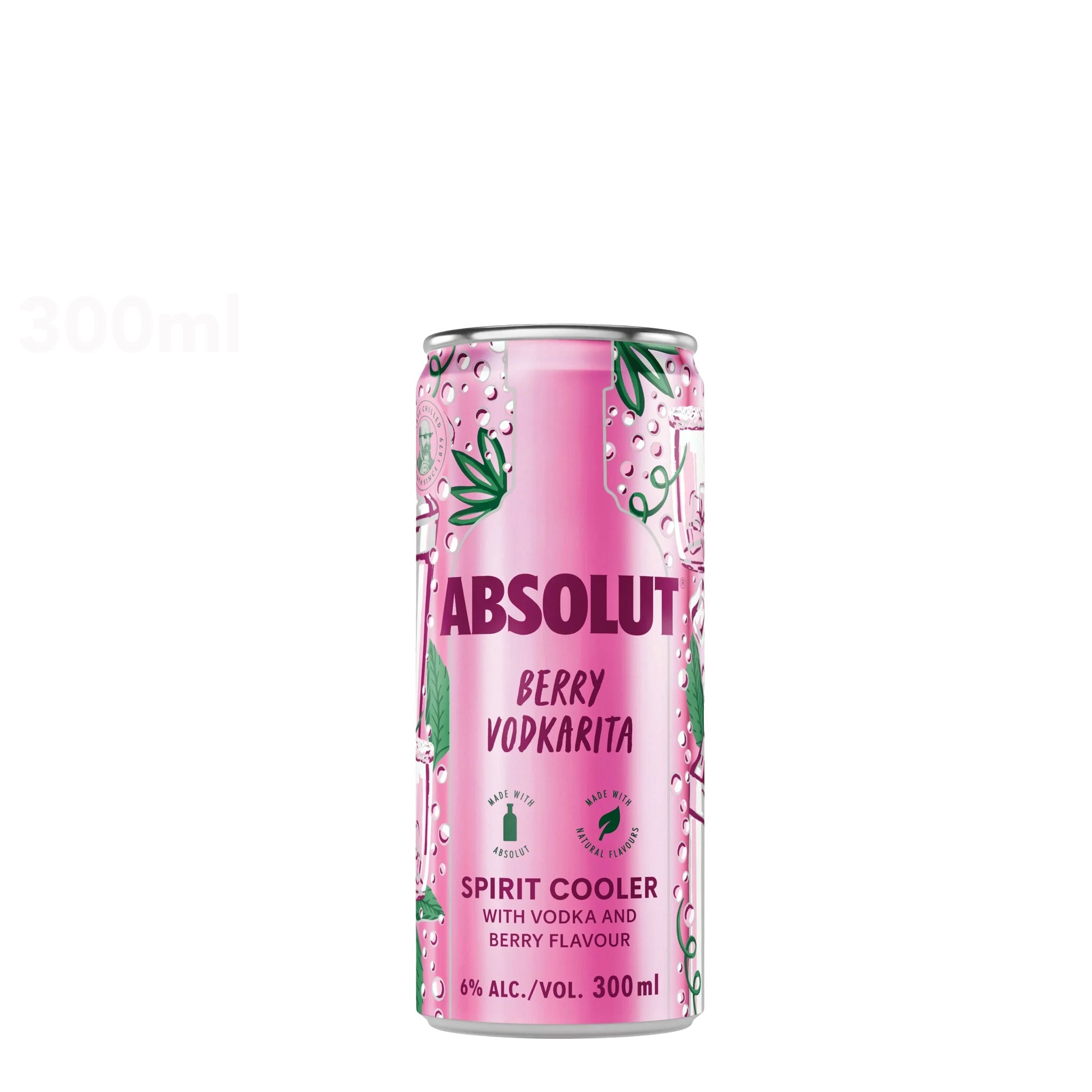 Absolut-Berry-Vodkarita-Can Absolut Berry Vodkarita 4 Pack - Image 1