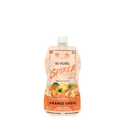 Big Machine Spiked Light Cooler Orange Oasis