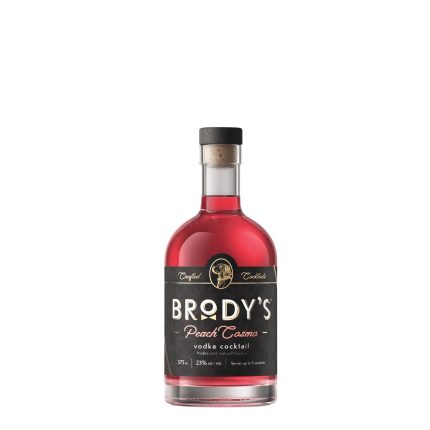 Brodys Crafted Cocktail Peach Cosmo