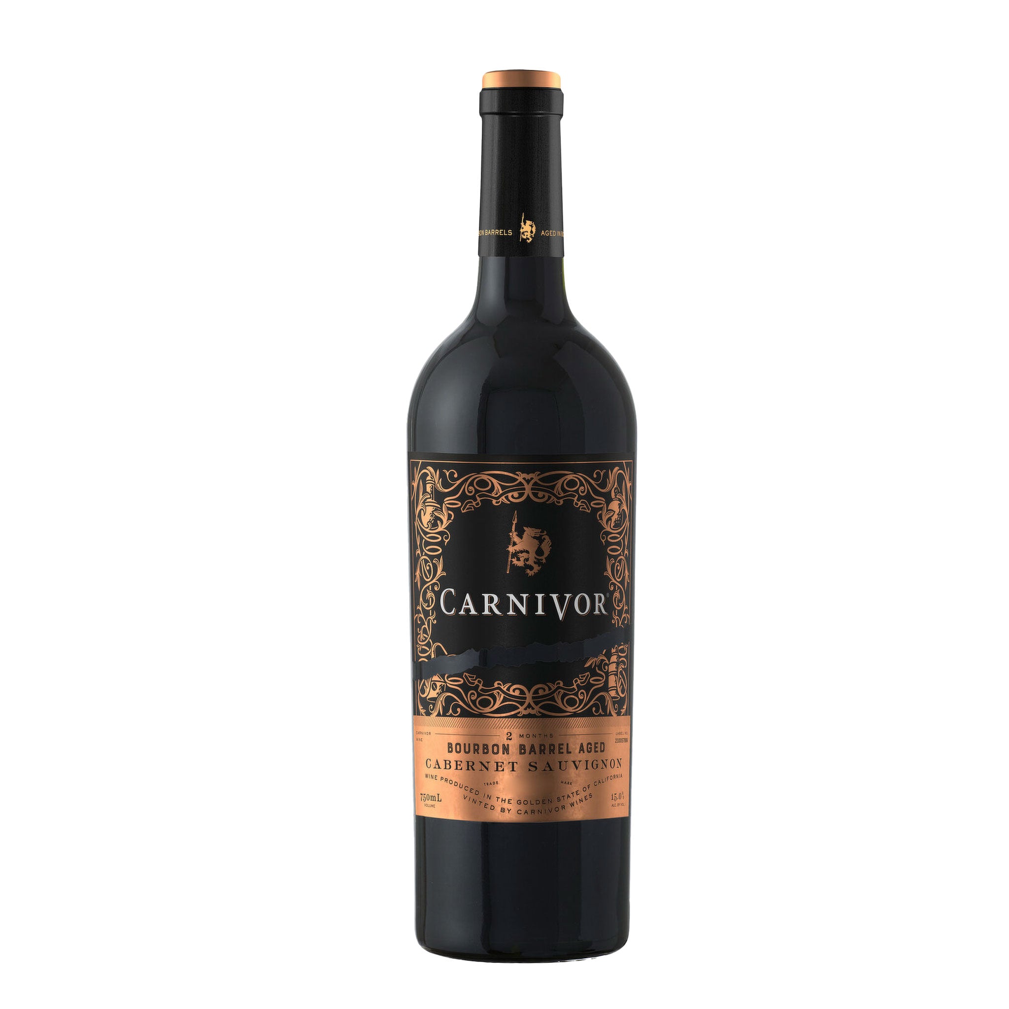 Carnivor-Bourbon-Barrel-Aged-Cabernet Carnivor Bourbon Barrel Aged Cabernet Sauvignon - Image 1