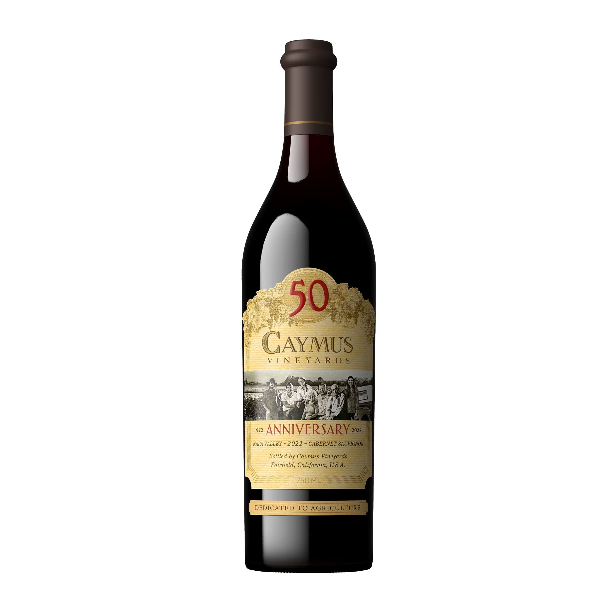 Caymus-50th-Anniversary-Napa-Cabernet-2022 Caymus 50th Anniversary Cabernet Sauvignon 2022 - Image 1
