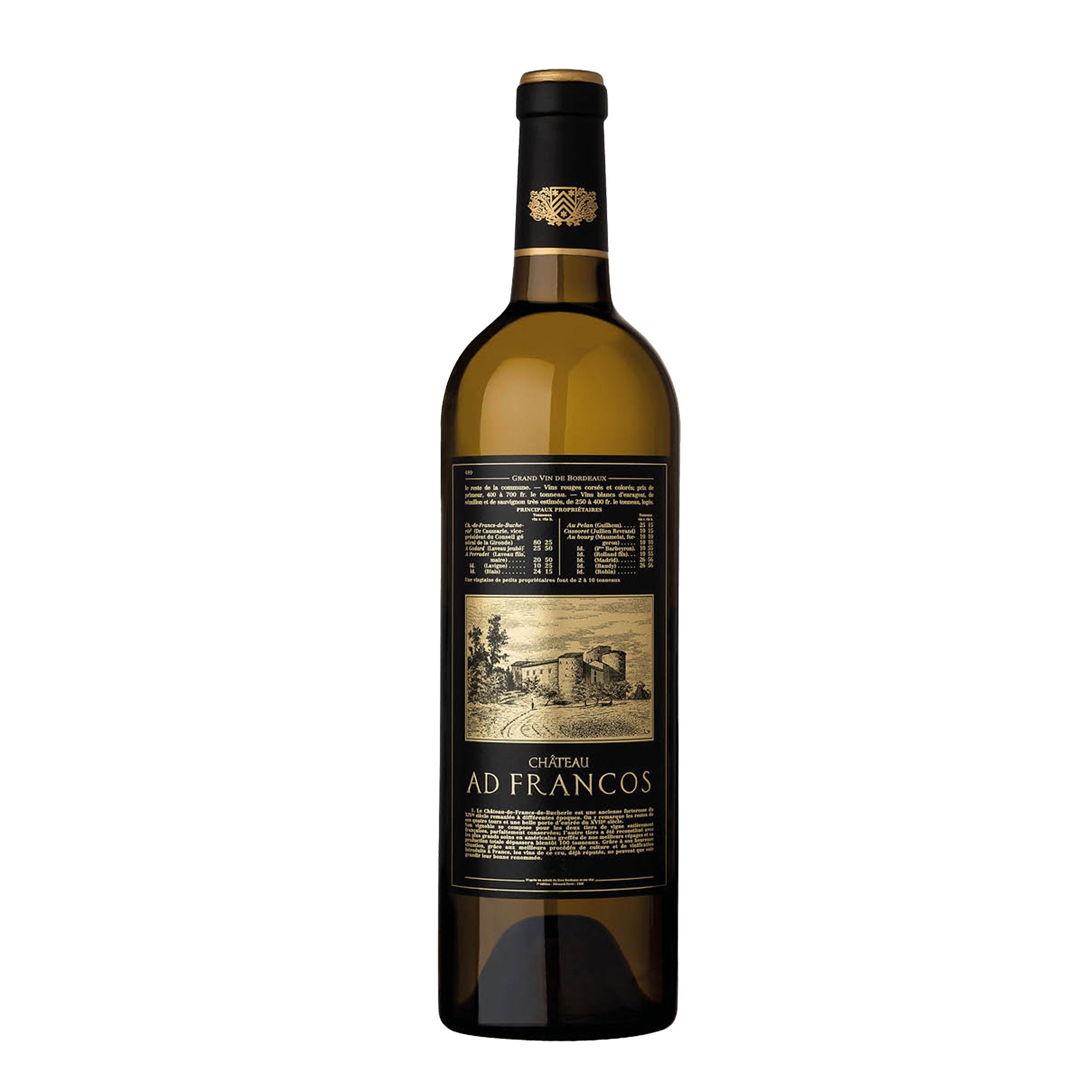 Ch-Ad-Francos-Cotes-De-Bordeaux-Blanc Chateau Ad Francos Cotes De Bordeaux Blanc - Image 1