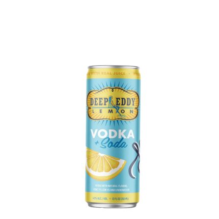 Deep Eddy Lemon Vodka + Soda
