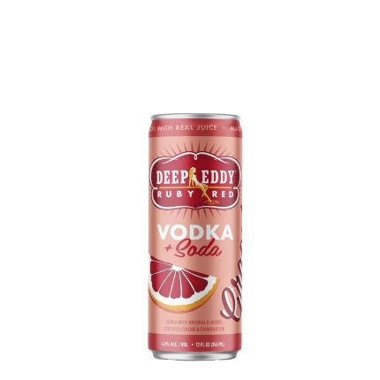 Deep Eddy Ruby Red Vodka + Soda