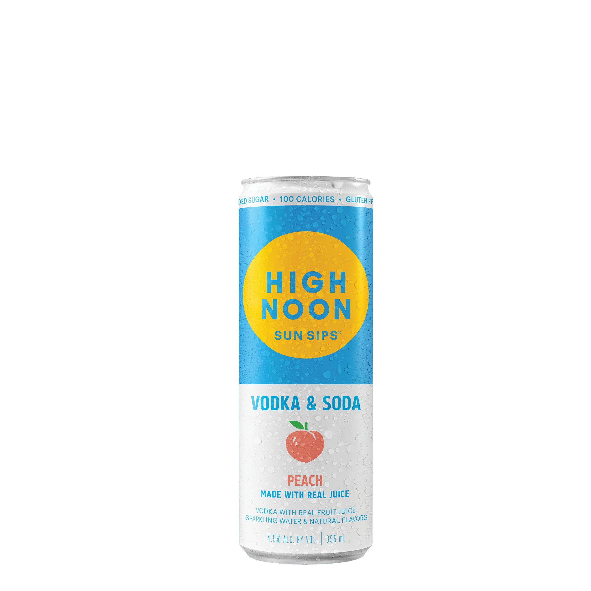 High-Noon-Peach-Vodka-Soda High Noon Peach Vodka Soda - Image 1