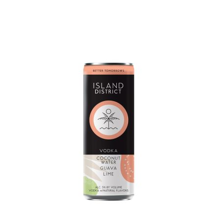 Island District Vodka Coconut Water Guava Lime