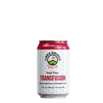 Links Drinks Back Nine Transfusion Can