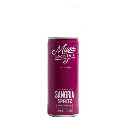 Miami Cocktails Sunrise Rose Sangria Spritz
