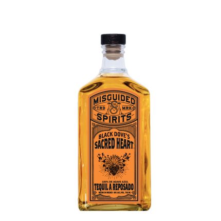 Misguided Black Doves Sacred Heart Reposado Tequila