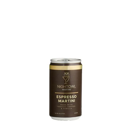 Night Owl Martini Tequila Espresso Martini
