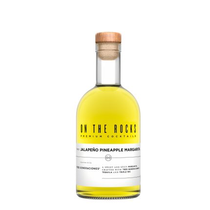 On the Rocks Tres Gen Jalapeno Pineapple Margarita