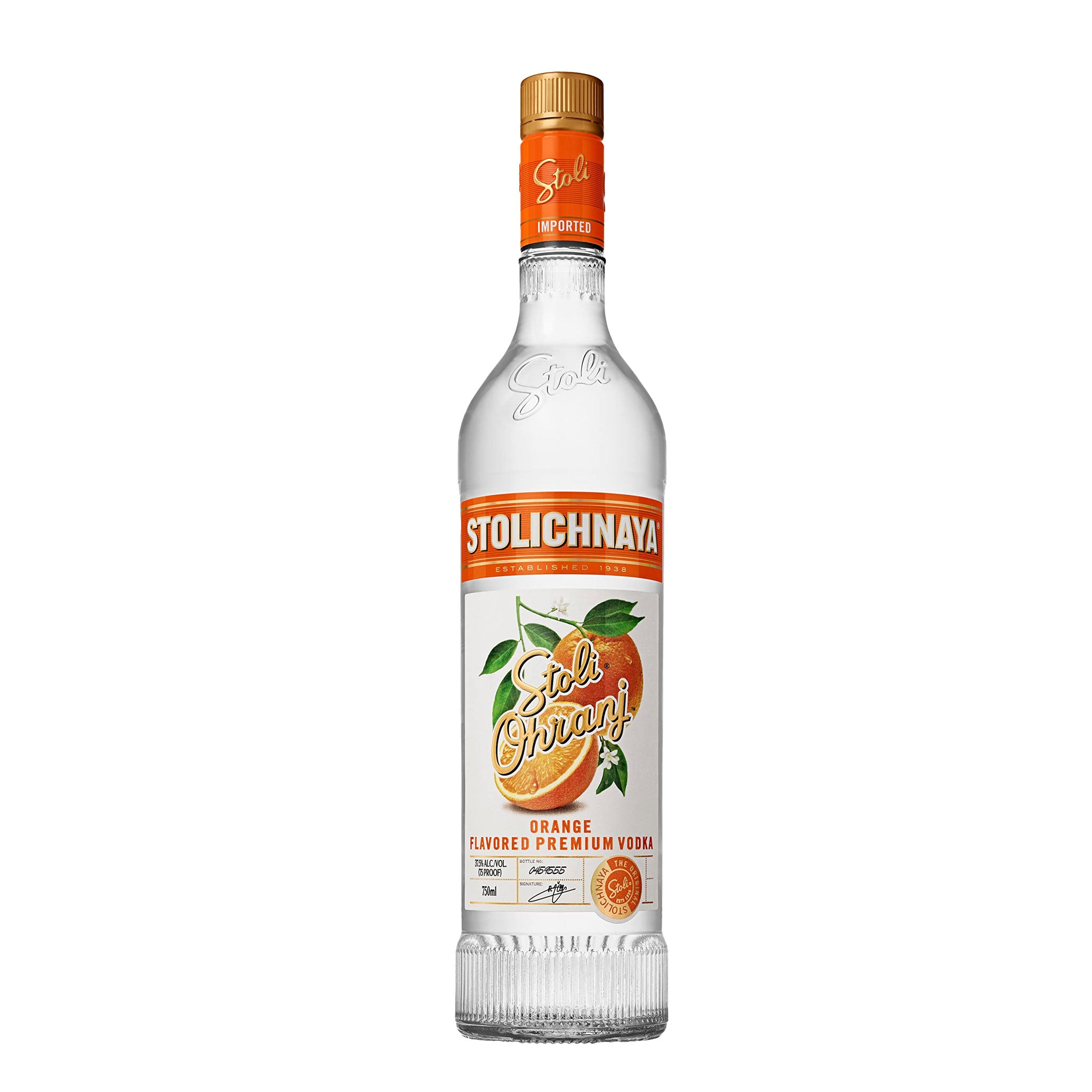 Stoli-Ohranj-Vodka Stolichnaya Orange Vodka - Image 1