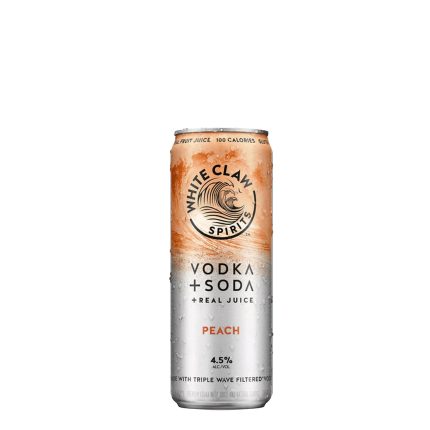 White Claw Vodka Soda Peach